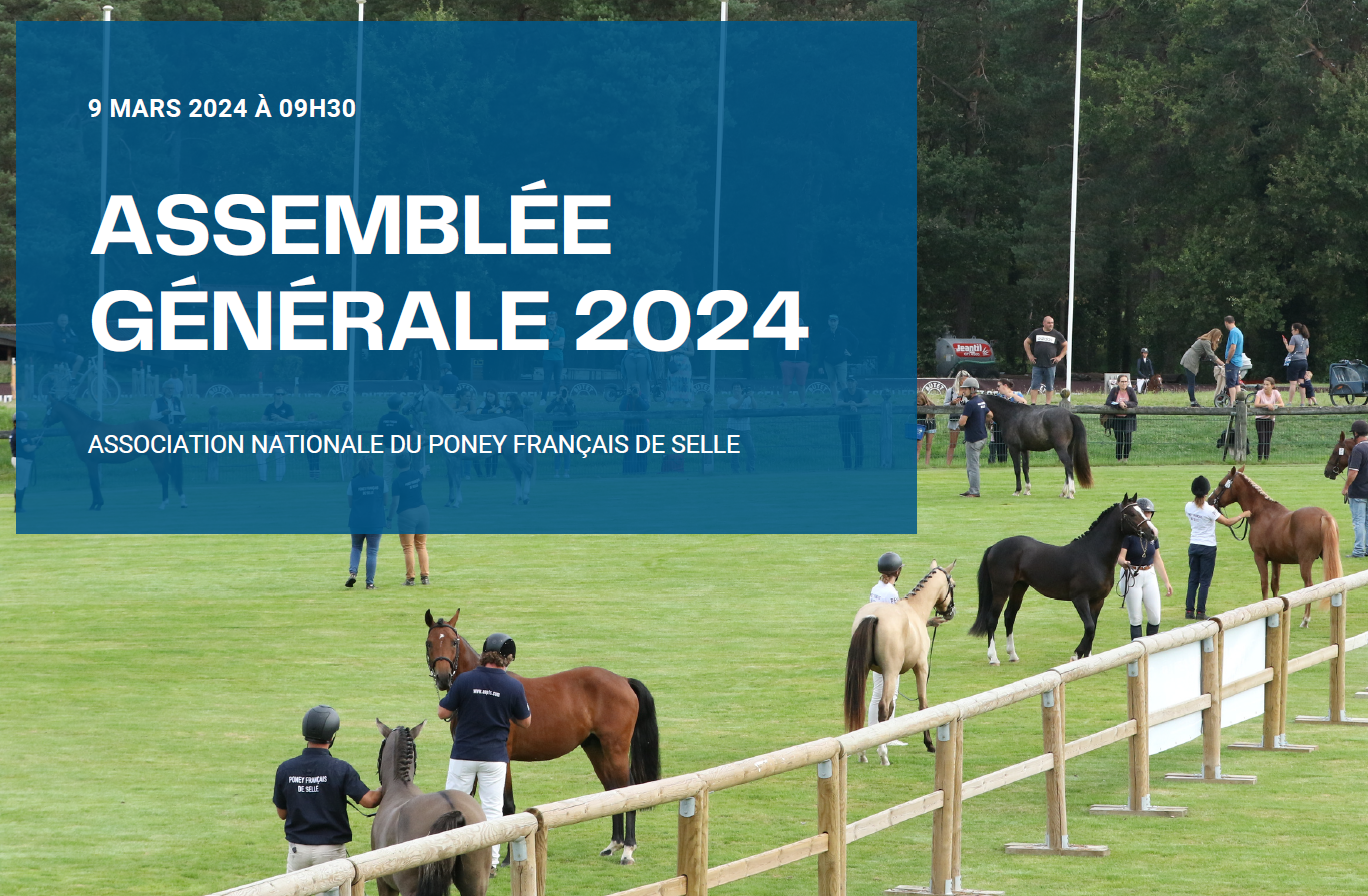 L'Assemblée Générale 2024 de l'ANPFS s'est tenue le 9 mars, sur le parc équestre fédéral de Lamotte Beuvron