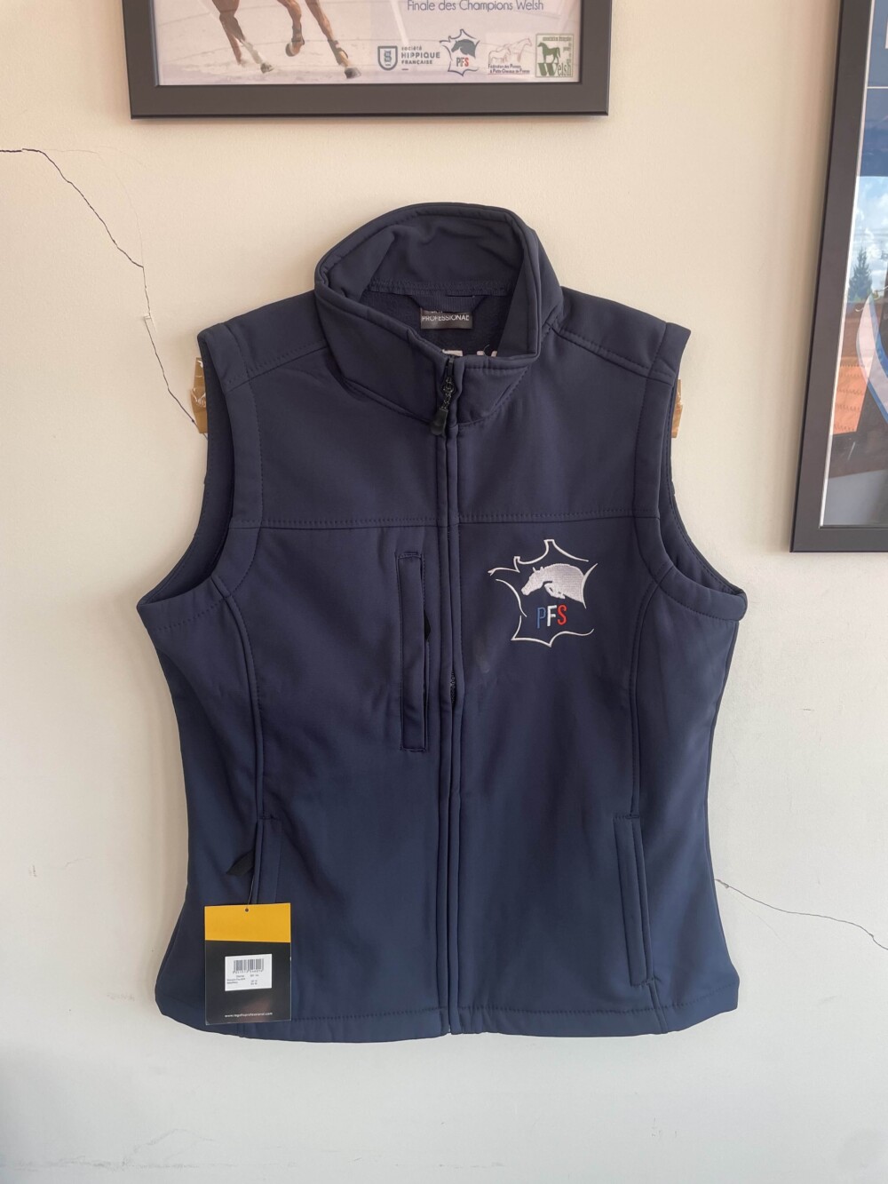 Softshell sans manche Homme